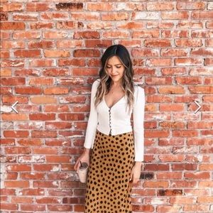 NWT Madewell Maxi Skirt. 00.